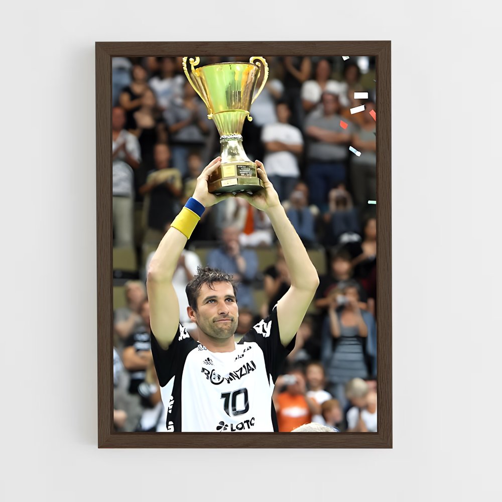 Poster La Victoire Éclairante – affiche Handball (vue 5)